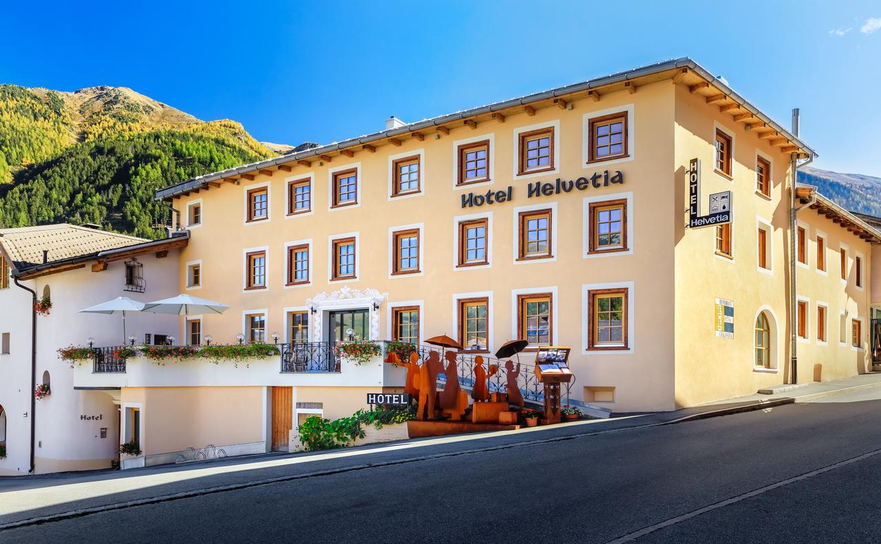 Hotel Helvetia Müstair Eksteriør billede